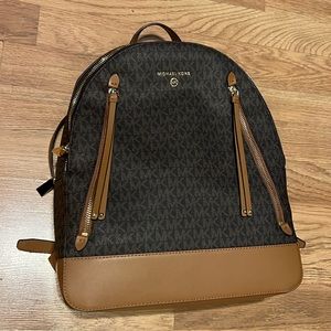 Authentic Michael Kors large Brooklyn backpack